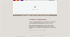 Desktop Screenshot of hoteldangleterre.fr